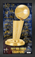 Golden State Warriors 2022 NBA Finals Champions Signature Trophy LE 5,000