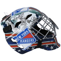 Igor Shesterkin New York Rangers Authentic Autographed Replica Goalie Mask