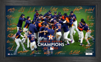 Houston Astros 2022 World Series Champions Signature Celebration Frame LE 5,000