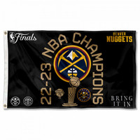 Denver Nuggets 2023 NBA Finals Champions Deluxe 3' x 5' Flag