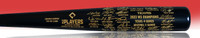 Texas Rangers 2023 WS Champions Team Signature Black Maple Bat LE 5,000