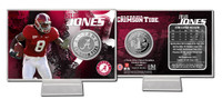 Julio Jones Alabama: Silver Coin Card