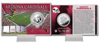 Arizona Cardinals Silver Coin Card