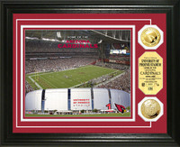 University of Phoenix Stadium Gold Coin Photo Mint