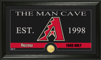 Arizona Diamondbacks Man Cave Bronze Coin Photo Mint
