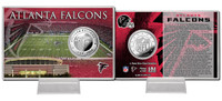 Atlanta Falcons Silver Coin Card