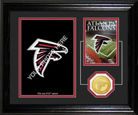 Atlanta Falcons Framed Memories Desktop Photo Mint