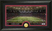 Atlanta Falcons Stadium Bronze Coin Panoramic Photo Mint