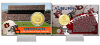 Auburn University  Bronze Coin Card