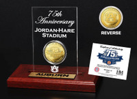 Jordan Hare Stadium 75th Anniversary Gold Flip Coin