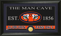 Auburn University Man Cave Bronze Coin Panoramic Photo Mint