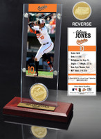 Adam Jones Ticket & Minted Coin Acrylic Desk Top