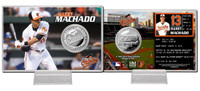 Manny Machado Silver Coin Card