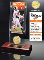 Manny Machado Ticket & Bronze Coin Desk Top Acrylic