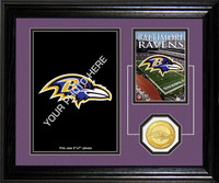 Baltimore Ravens Framed Memories Desktop Photo Mint