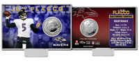 Joe Flacco Silver Coin Card
