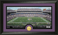 Baltimore Ravens Stadium Bronze Coin Panoramic Photo Mint