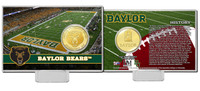 Baylor University Bronze Coin Card