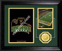 Baylor University Fan Memories Bronze Coin Desktop Photo Mint