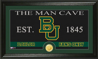 Baylor University Man Cave Bronze Coin Panoramic Photo Mint