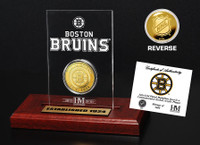 Boston Bruins  Etched Acrylic Desktop
