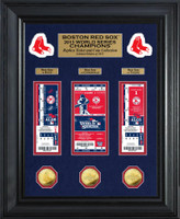Boston Red Sox 2013 World Series Champions Ticket and Coin Collection