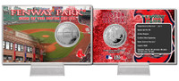 Fenway Park Silver Coin Card