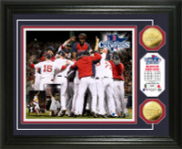 Boston Red Sox 2013 World Series Champions Gold Coin Photo Mint