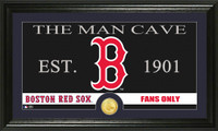 Boston Red Sox The Man Cave Bronze Coin Panoramic Photo Mint