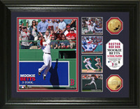 Mookie Betts 5-Tool Highlight Gold Coin Photo Mint