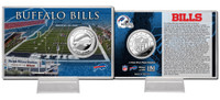 Buffalo Bills Silver Coin Card