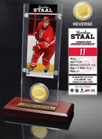 Jordan Staal Ticket and Bronze Coin Desktop Acrylic
