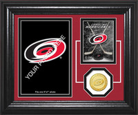 Carolina Hurricanes Fan Memories Bronze Coin Desktop Photo Mint