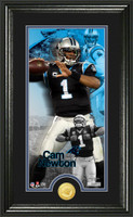 Cam Newton Supreme Bronze Coin Panoramic Photo Mint