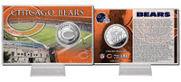 Chicago Bears Silver Coin Card