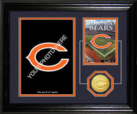 Chicago Bears Framed Memories Desktop Photo Mint