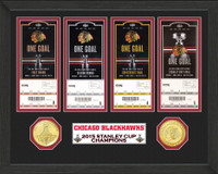 *Chicago Blackhawks 2015 Stanley Cup Champions Ticket Collection