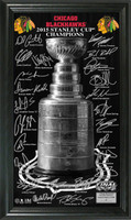 *Chicago Blackhawks 2015 Stanley Cup Champions Trophy Signature Photo
