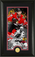 Jonathan Toews Supreme Bronze Coin Panoramic Photo Mint