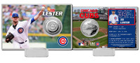 Jon Lester Silver Coin Card