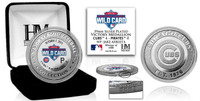 Chicago Cubs 2015 Wild Card Victory Silver Color Coin