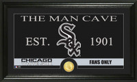 Chicago White Sox The Man Cave Bronze Coin Panoramic Photo Mint