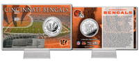 Cincinnati Bengals Silver Coin Card