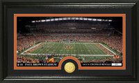 Cincinnati Bengals Stadium Bronze Coin Panoramic Photo Mint