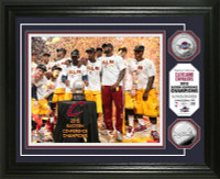 Cleveland Cavaliers 2015 Eastern Conference Champions Celebration Silver Coin Photo Mint