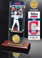 Jason Kipnis Ticket & Minted Coin Acrylic Desk Top