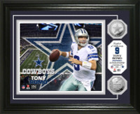 Tony Romo Silver Coin Photo Mint