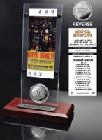 Super Bowl 6 Ticket & Game Coin Collection