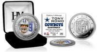 Tony Romo Silver Color Coin