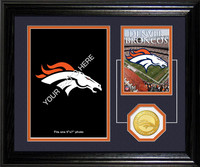 Denver Broncos Framed Memories Desktop Photo Mint